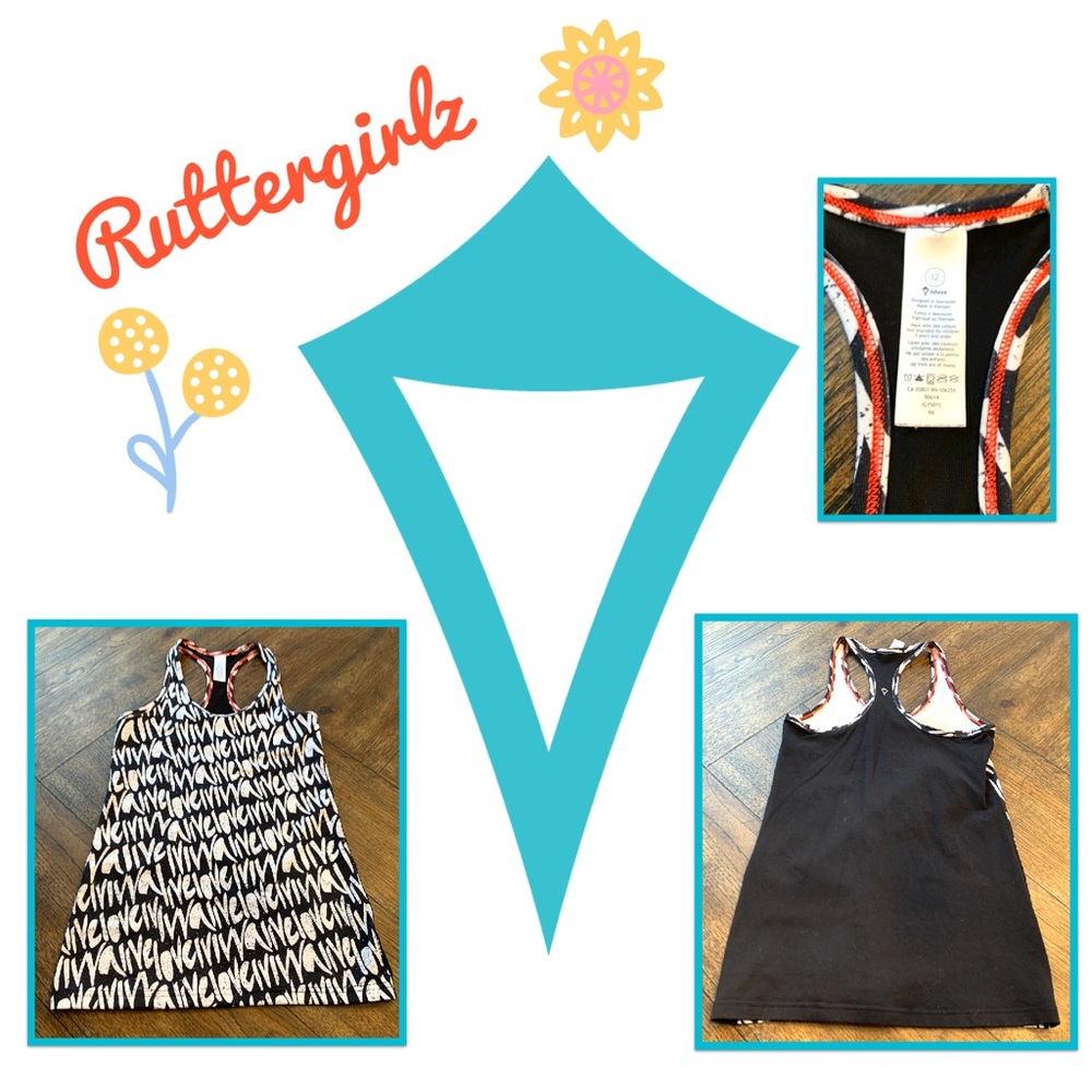 Live Love Ivivva Tank Top- Size 12